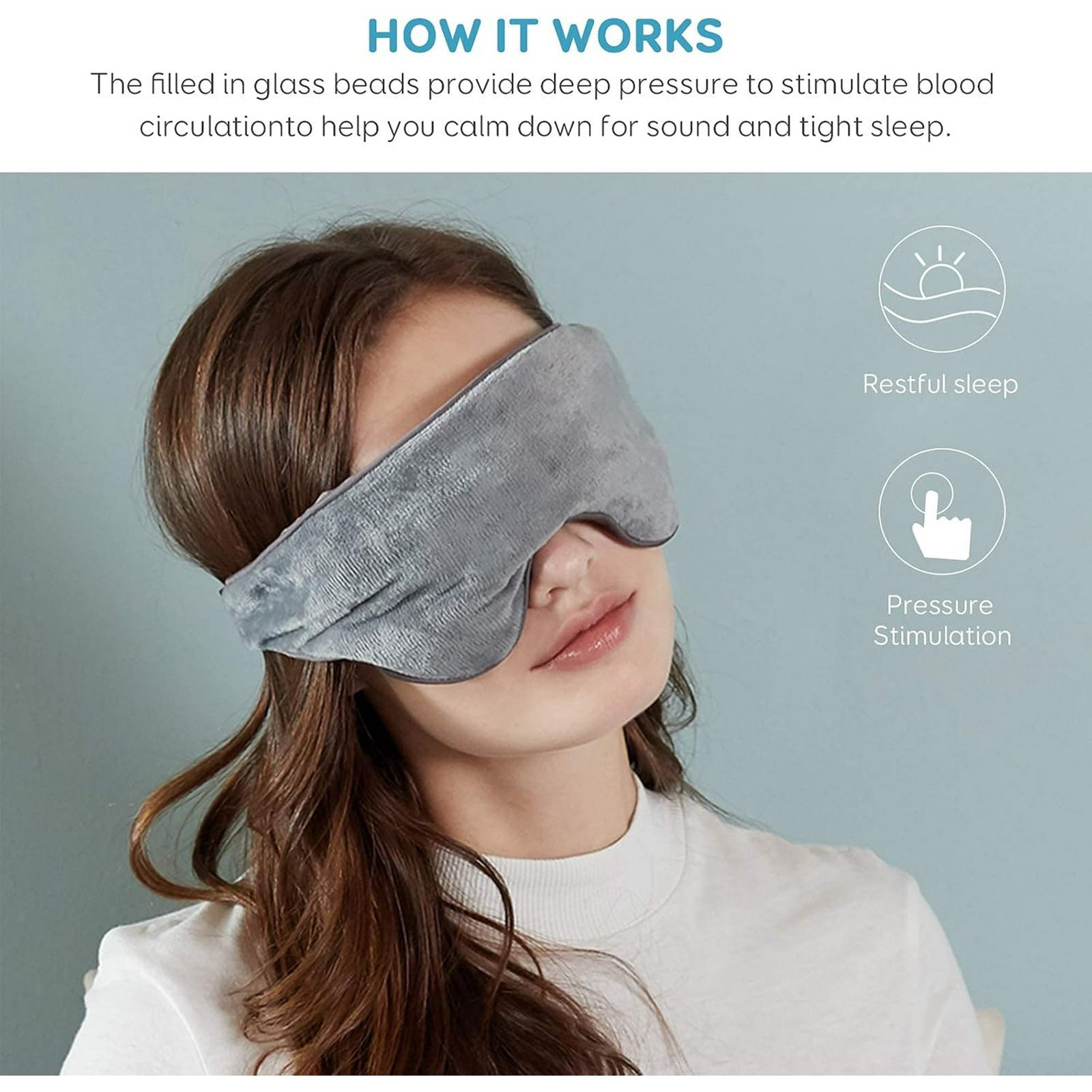 Sealy Aromatherapy Sleep Mask HOT COLD THERAPY LAVENDER SCENT BRAND NEW SEALED