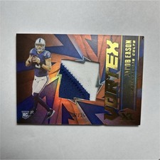 2020 Panini XR Vortex Materials Jacob Eason VX-16 Rookie Patch /25 Colts