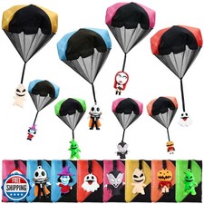 Rdogeia 8PCS Christmas Parachute Toy for Kid,Nightmare Before Chr