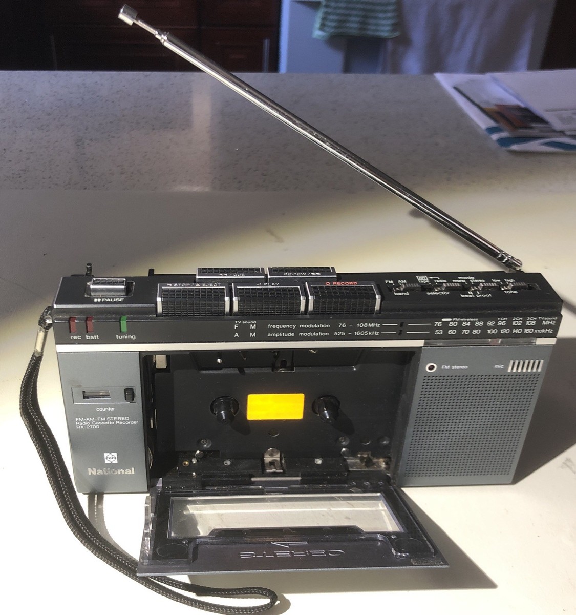 Panasonic National Rex-2700 Radio Cassette Recorder | eBay
