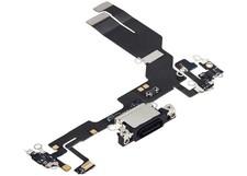 Original Charging port Flex Cable For iPhone 16E Color Black Replacement