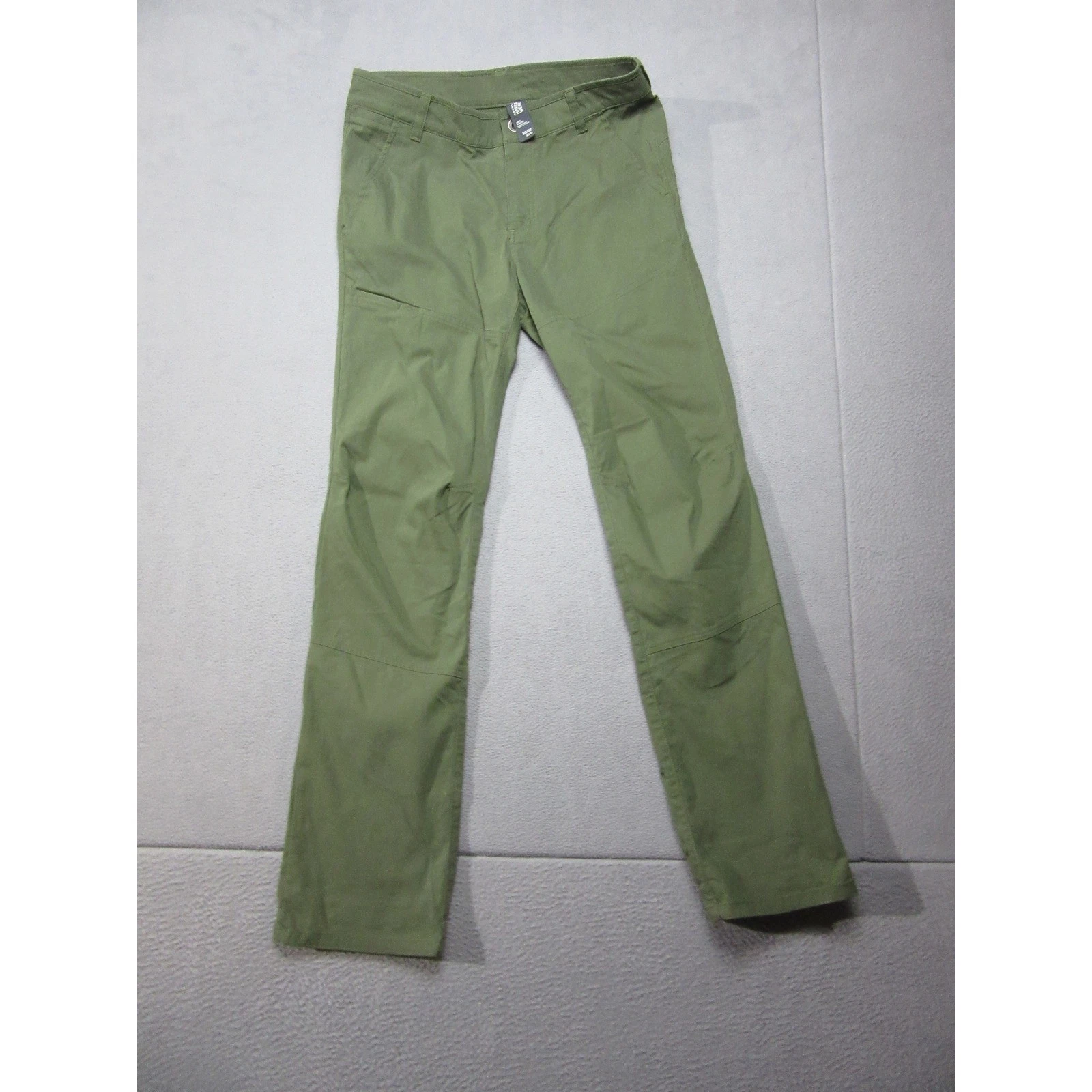 Mountain Hardwear Pants Mens 30/32 Green Outdoor Hiking Stretch Tech Performance