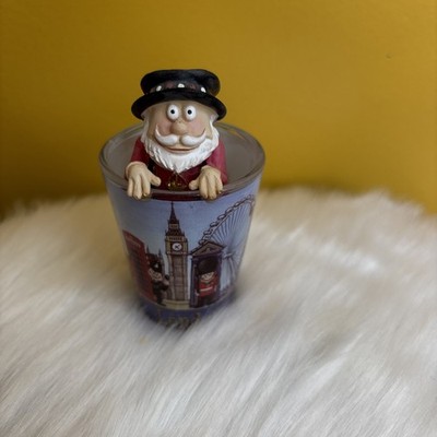 London Beefeater Shot Glass