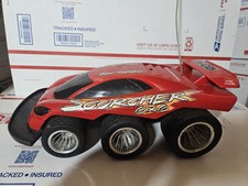 Vintage Tyco Scorcher 6x6 Red RC Car Only No Remote Untested