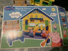 Vintage 2003 Peppa Pig  George School Construction Set 92698 Missing Pieces