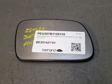 Glace de rétroviseur Peugeot 307