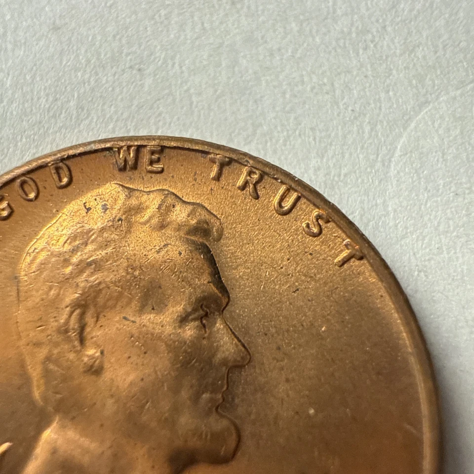 1968 - S Lincoln Memorial Penny "L" in Liberty & In God We Trust on Rim of Coin - Image 2 of 4