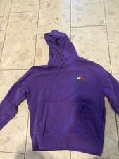 Tommy Jeans Hoodie Lila Größe L/M Top Zusta...