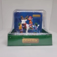 Lemax Snowman Reindeer 2023 Santa's Wonderland #33629
