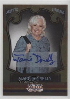 2011 Panini Americana Private Signings 21/49 Jamie Donnelly #47 Auto 5m1