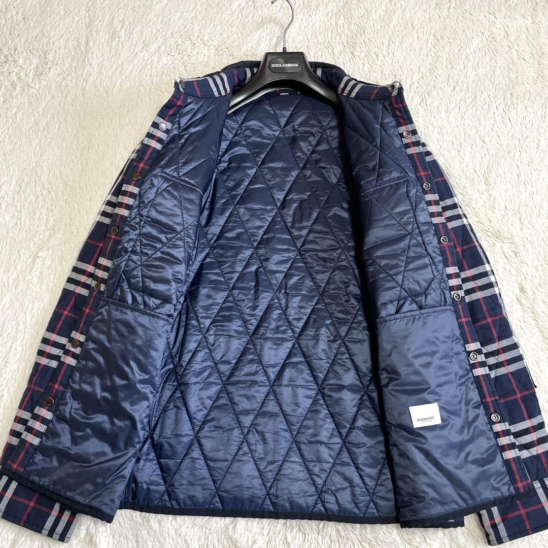 Current Model Burberry Quilted Jacket Blouson Che… - image 5