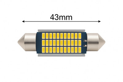 2x 10x LED 12V Soffitte 31mm 43mm Innenraumbeleuchtung kalt warm weiß warmweiß