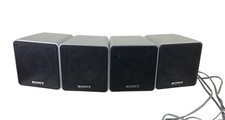Set of 4 SONY Surround Sound Speakers SS-SRP700 with Wiring  Remote Untested
