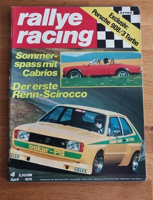 Rallye Racing 04/1975 VW Scirocco (156 PS) - Toyota Celica Rennversion (172 PS)