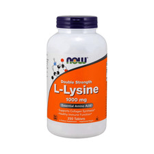 Now Foods L-Lysine 1000mg (250 Tabs) Unflavored (73,75 EUR/kg)