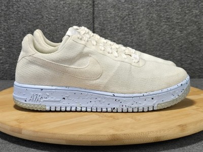 Nike Air Force 1 Crater Flyknit Pure Platinum Women's Sz 11 Sneakers DC7273-100