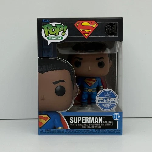 Funko Pop! Digital #84 Superman (Earth 23) *LE 4250* N FT Exclusive w/ Protector