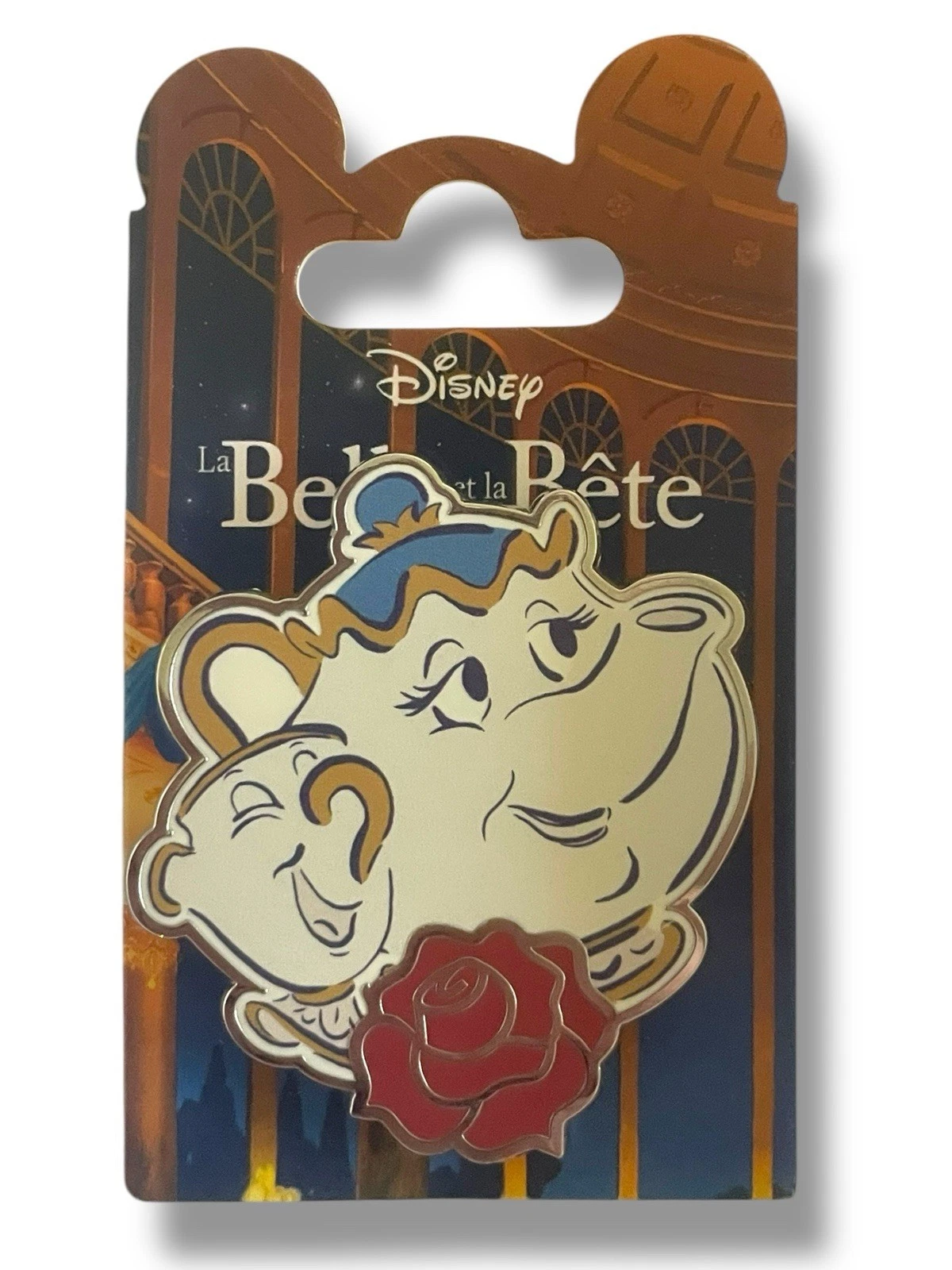 Pin Disneyland Paris Mrs. Potts and Chip Potts Beauty And The Beast Disney OE