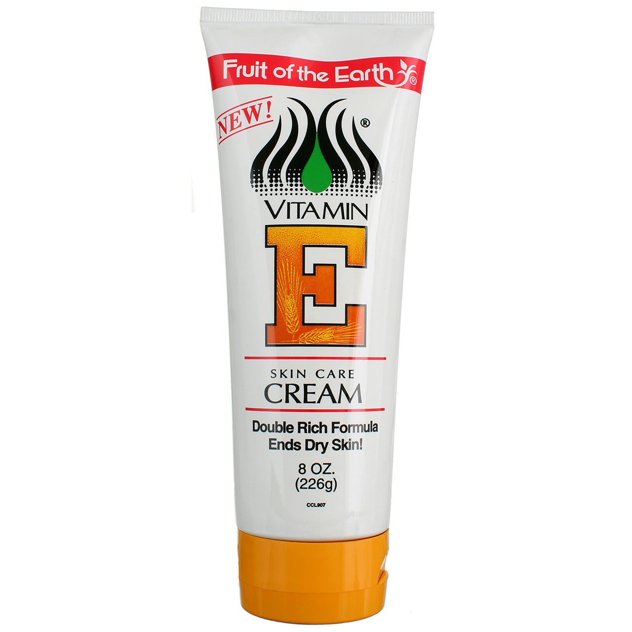 5 Pack Fruit of the Earth Vitamin E Moisturizing Skin Cream 8 oz