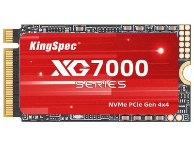 KingSpec 1TB NVMe PCIe 4.0x4  M.2 2242 Internal Solid Drive High Performance