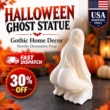 Ass Ghost Statue Halloween gothic Witch Home Decor Haunted Decorative Props