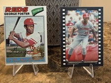 2026 Topps Heritage George Foster 50th Anniversary & Black Action Reds