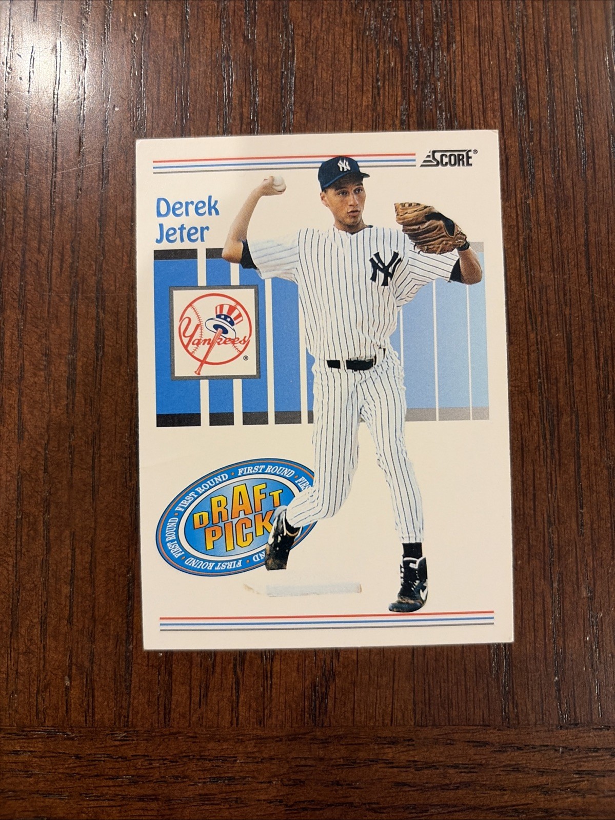 Derek Jeter Rookie 1993 Score New York Yankees Rookie Card RC #489