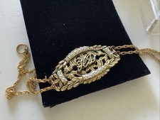 Harley-Davidson Gold Tone Costume Bracelet Je...