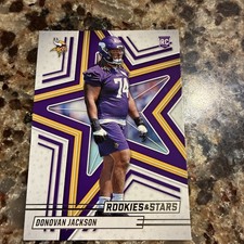 Donovan Jackson 2025 Panini Rookies & Stars RC Rookie #120 Minnesota Vikings