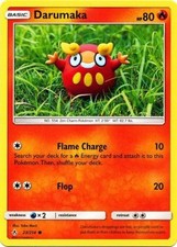 Darumaka - 23/214 - Common (Lp) Unbroken Bonds - Fire Pokémon