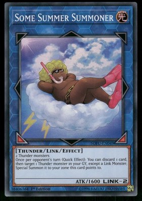 Some Summer Summoner Super Rare Soul Fusion SOFU-EN049 NM