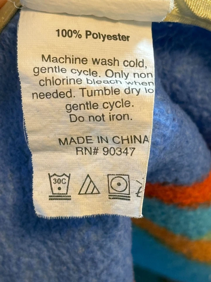 Manta tamaño niño The Backyardigans 42" x 30" 100 % poliéster con fecha 2007 ¡Difícil de encontrar! Foto 4 de 4