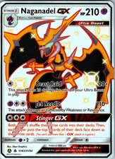 Naganadel GX SV63/SV94 Shiny GX Rare Hidden Fates Shiny Vault Pokemon Holo NM on eBay
