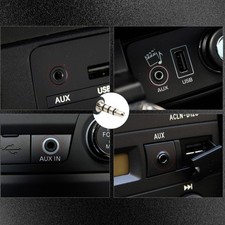 Black USB to 3.5mm Jack Adapter for Speaker / Headphone