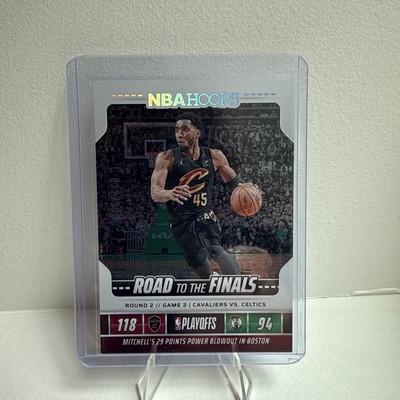 2024-25 Panini NBA Hoops #18 Donovan Mitchell Road to the Finals 2nd Round /999