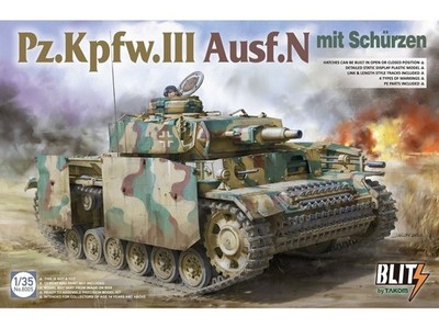 Takom - Pz.Kpfw.III Ausf.N Mit Schürzen 1/35 8005
