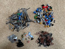 Lego Massive Lot of Weapons, Armor, Helmet, A...