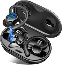 Wireless Earbuds 75hrs Bluetooth 5.4 Headphone Sport, 2026 Bluetooth Earbuds Ste