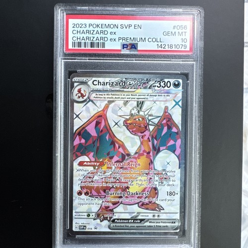 Pokemon Charizard ex 056 SVP Scarlet & Violet Promo Holo English PSA 10