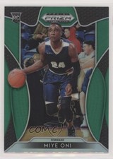 2019-20 Panini Prizm Draft Picks Green Prizm Miye Oni #60 Rookie RC ow1