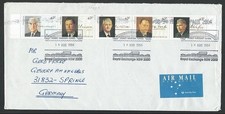 AUSTRALIA 1994 airmail cover to Germany - nice franking....................53417
