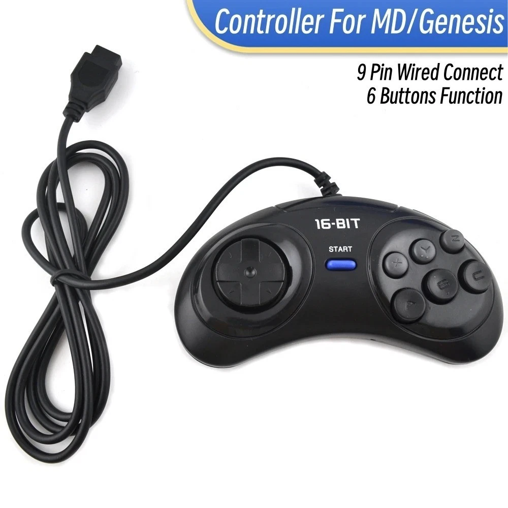 Manette Cheetah SG-6 Honey Bee 6 Boutons Pour Sega Megadrive