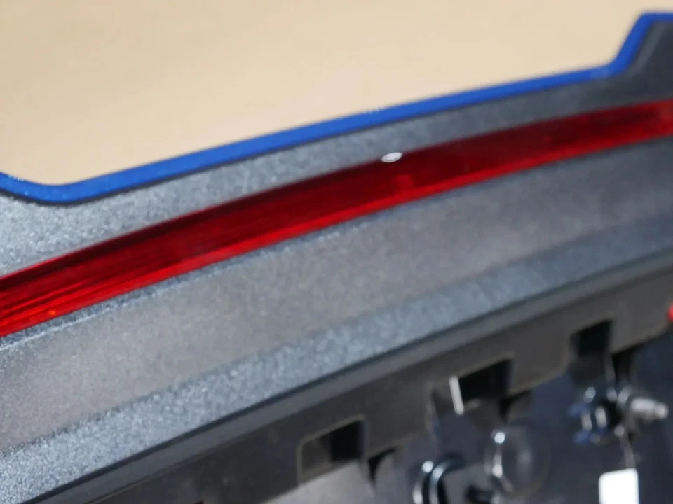Orig. 8W9827933B Ascari azul LX5F Audi RS4 B9 Avant desde 2017- alerón de borde de techo Foto 2 de 4