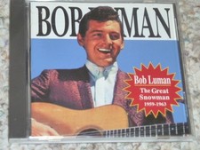 Bob Luman The Great Snowman 1959-1963 CD