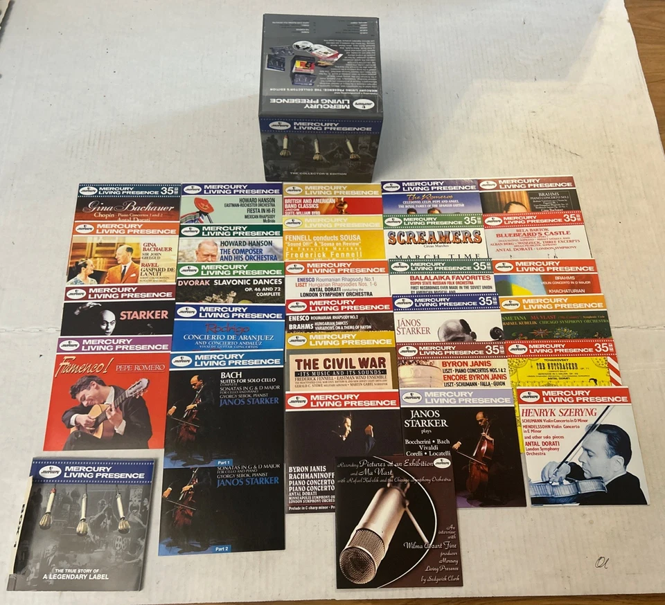 MERCURY LIVING PRESENCE Collector's Edition Decca CD Box Set (missing Discs) - Image 2 of 4