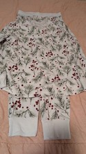 Thermal Pajama Set Woman's Size Medium