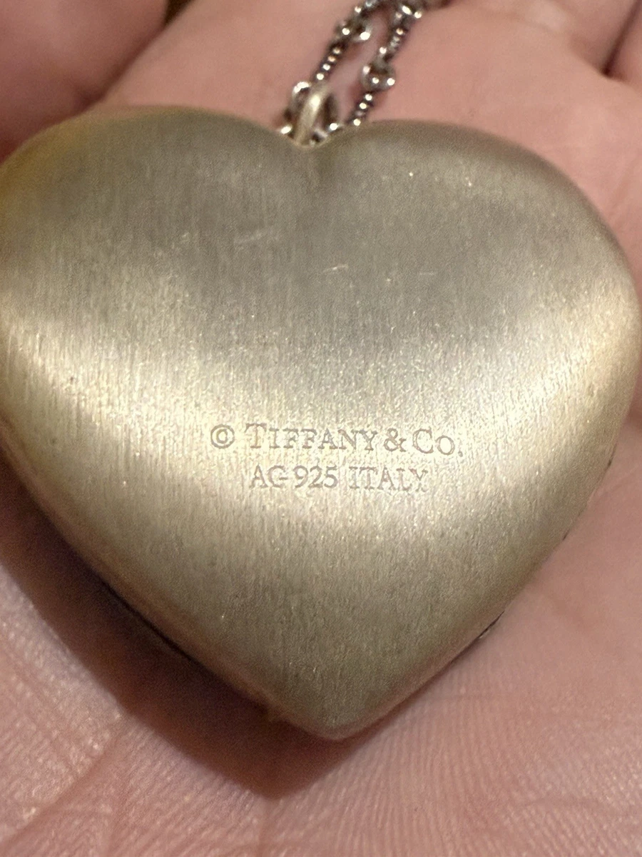 Tiffany & Co. Sterling Silver Fine Jewelry 925 Metal Purity for