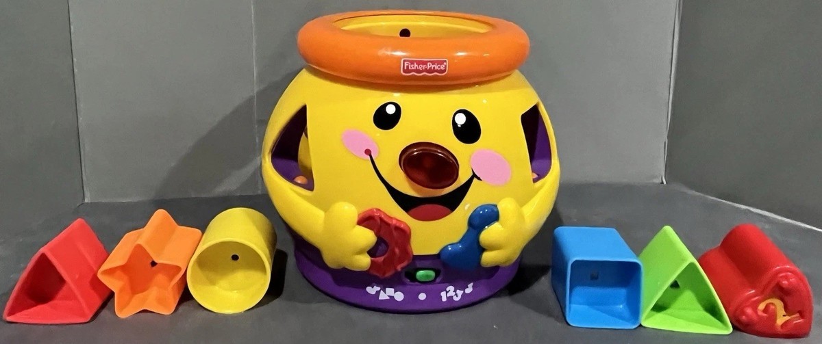 Vintage Fisher-Price Laugh And Learn Cookie Shape Surprise Toy