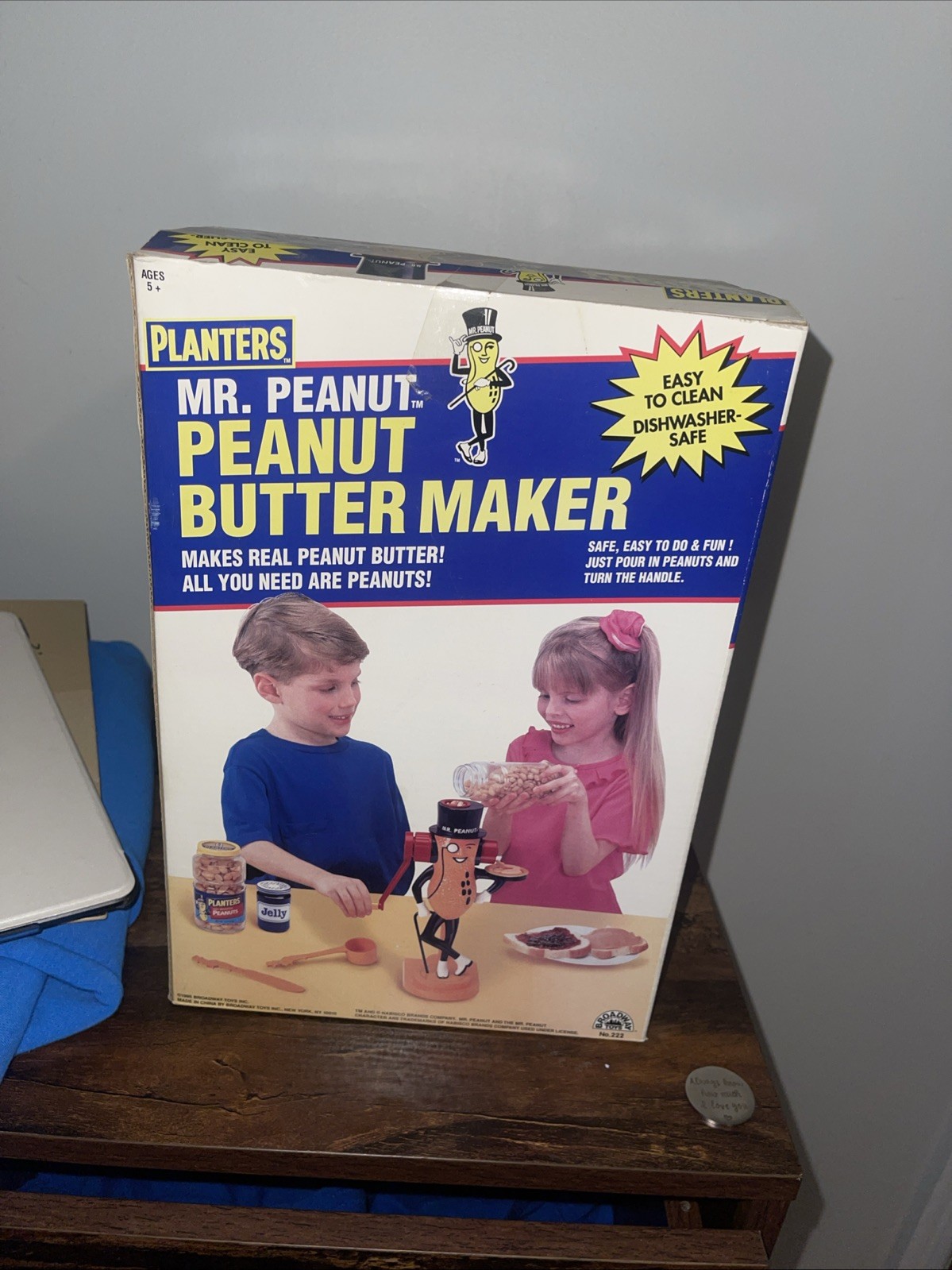 Vintage Planters Mr. Peanut Butter Maker 1995-96 No. 222 New in Box 🥜