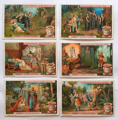 komplette Liebig Serie A 760 / S 960 "Die Zauberflöte" - 1909 - Bild 1 von 2